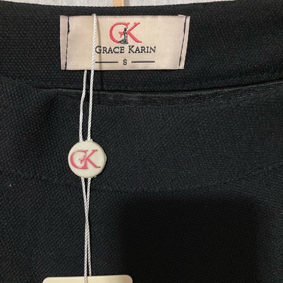 NWT Black Eyelet Skirt - Picture 3 of 3